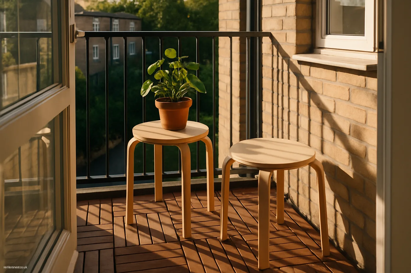 Stack Stackable Stools as Side Tables