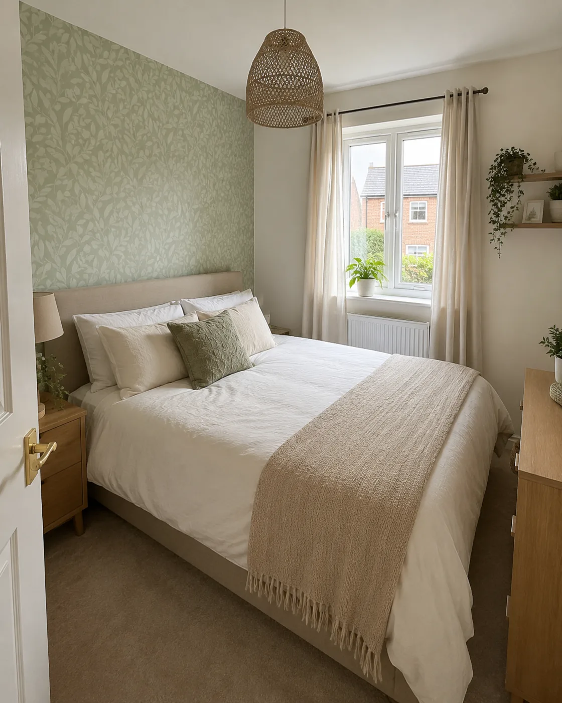 10 Beautiful Damage-Free Small Bedroom Ideas You Can Take With You When You Move