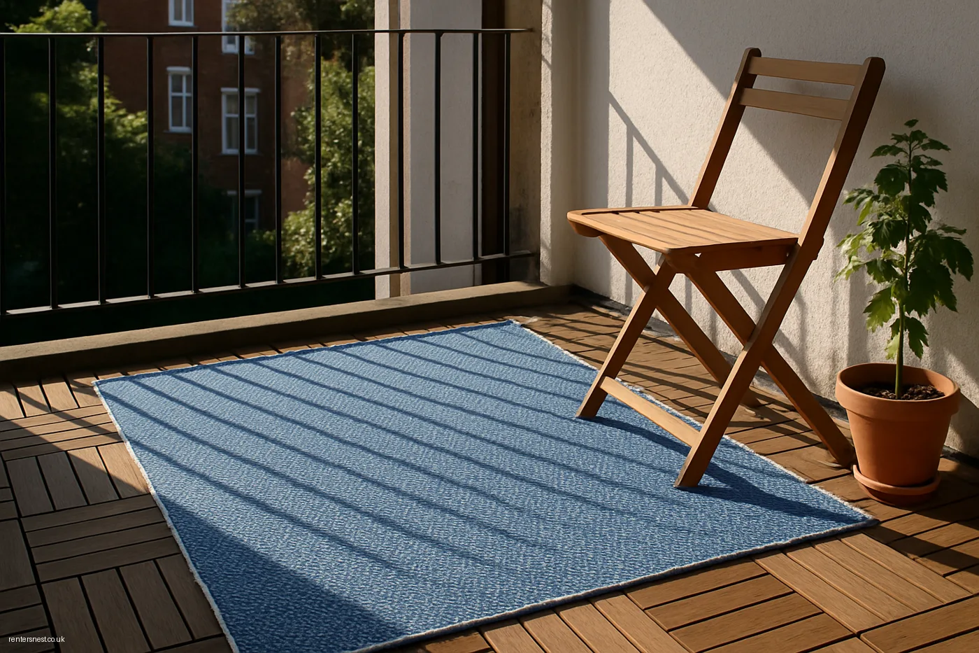 Outdoor Rug to Define the Space