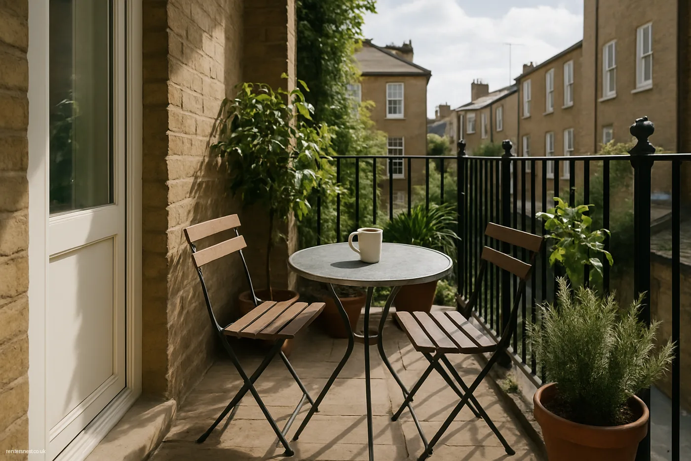 Folding Bistro Table and Chairs Set