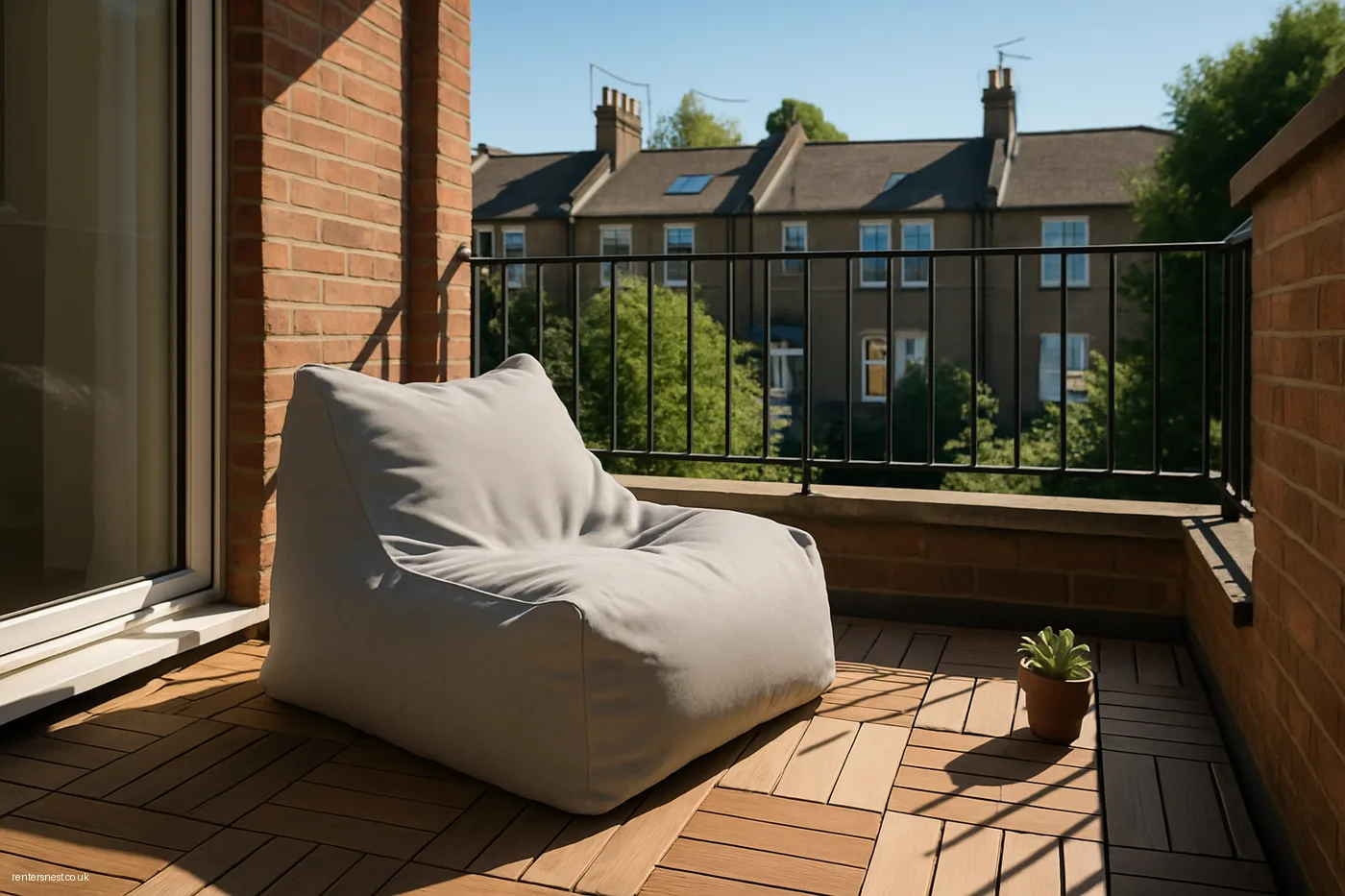 Outdoor Bean Bags or Floor Cushions for Lounging