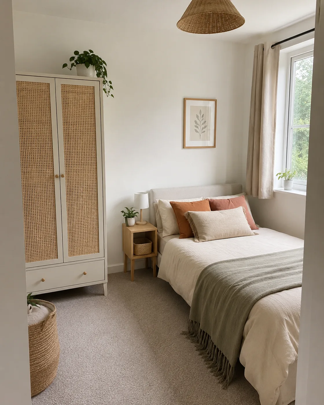 Use a Rattan Wardrobe for Character Storage