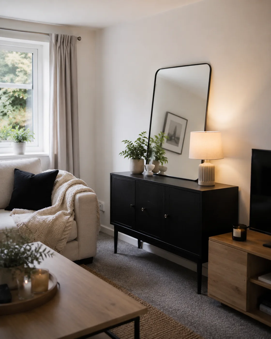 10 Easy No-Drill Small Living Room Ideas for Rented Flats and Houses