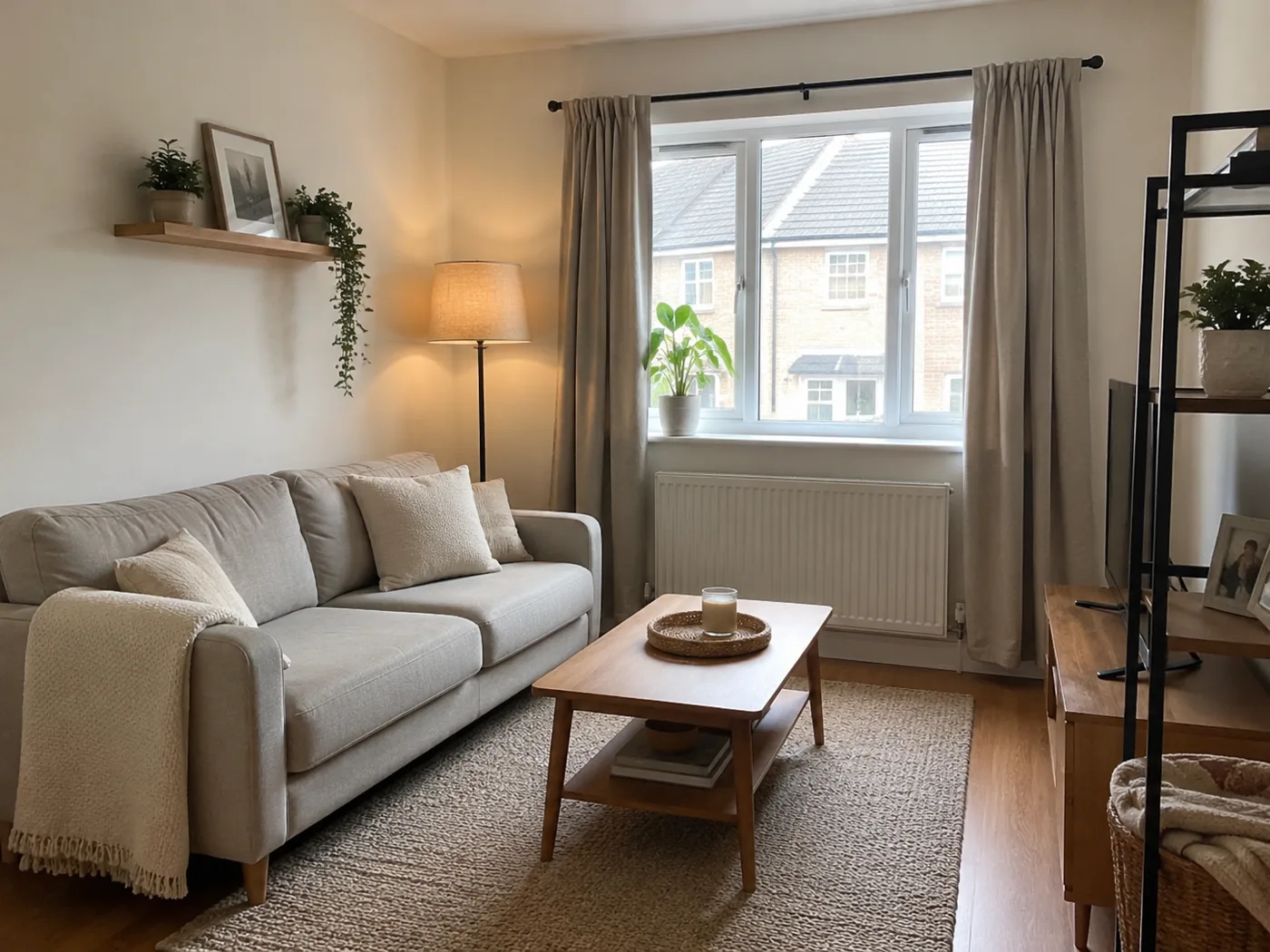 Style a Console Table Against the Wall