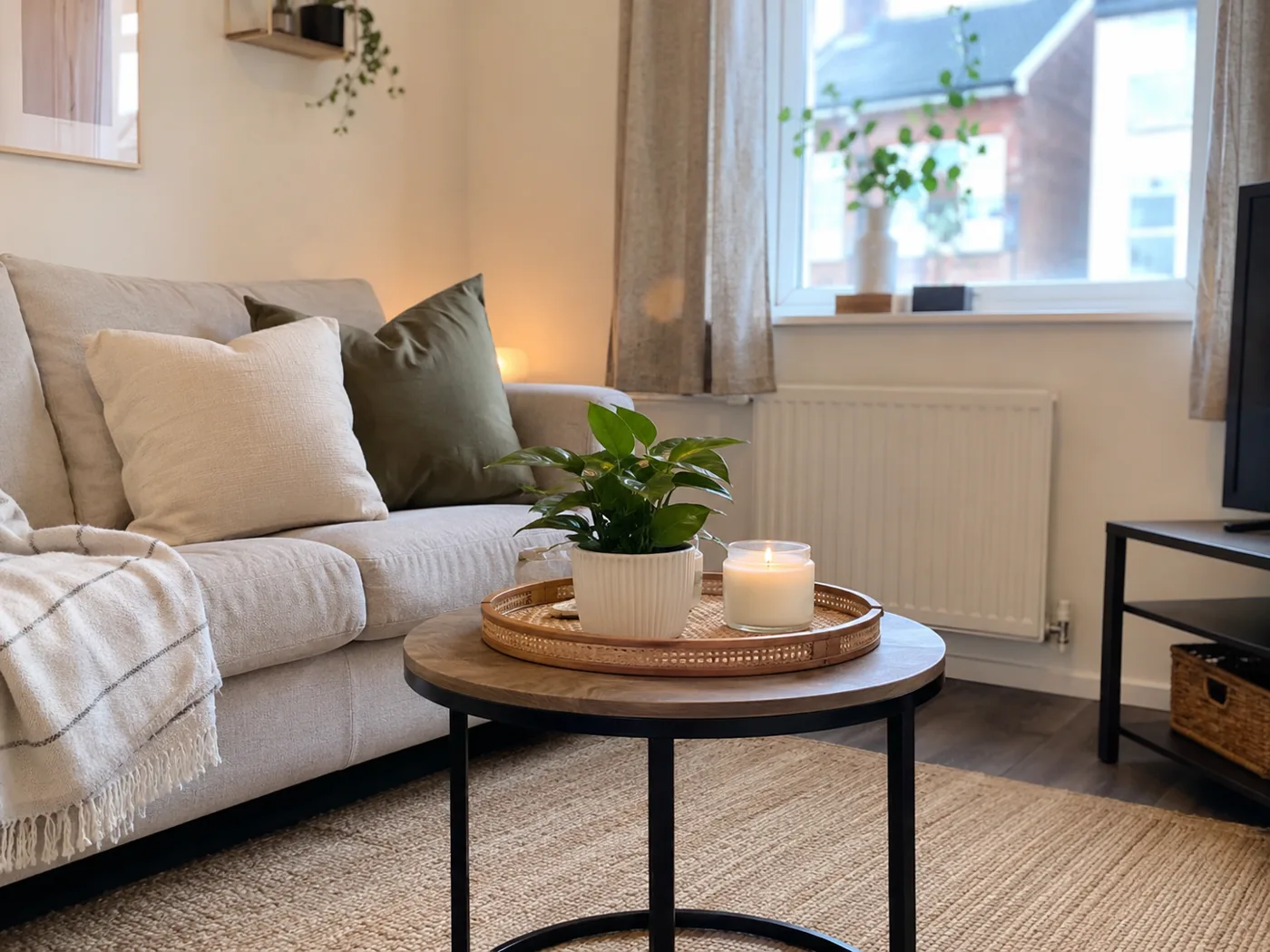 Style a Coffee Table as a Focal Point