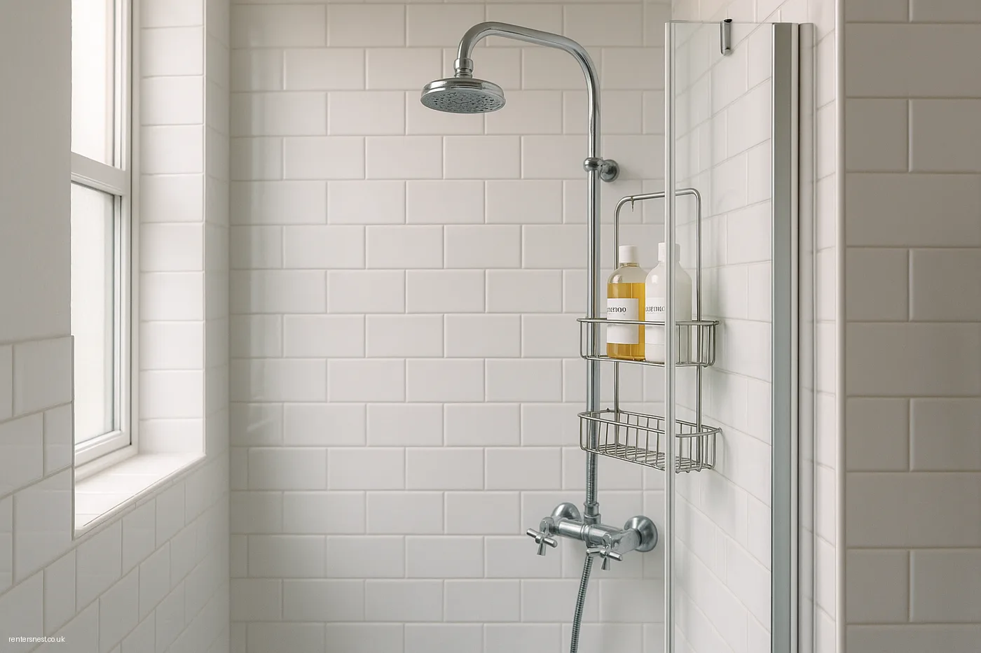 Shower Caddy That Hangs From the Head