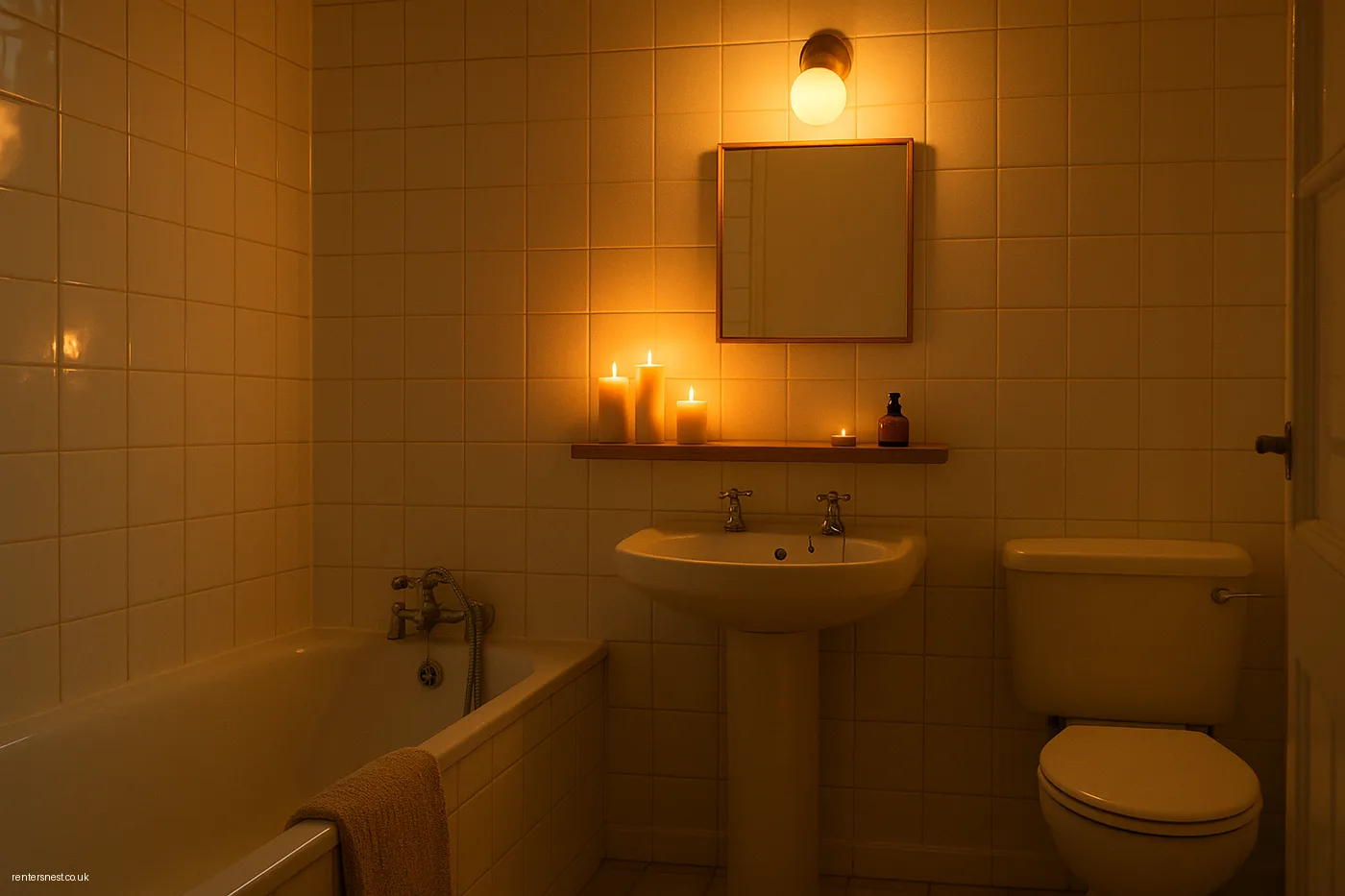 Replace Harsh Bulbs With Warm-Toned Ones