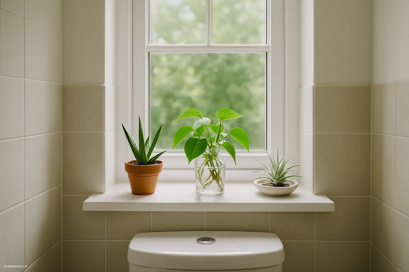 Dress Windowsills With Plants and Simple Vessels