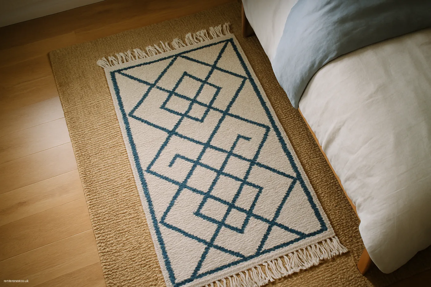 Layer Rugs to Define the Space