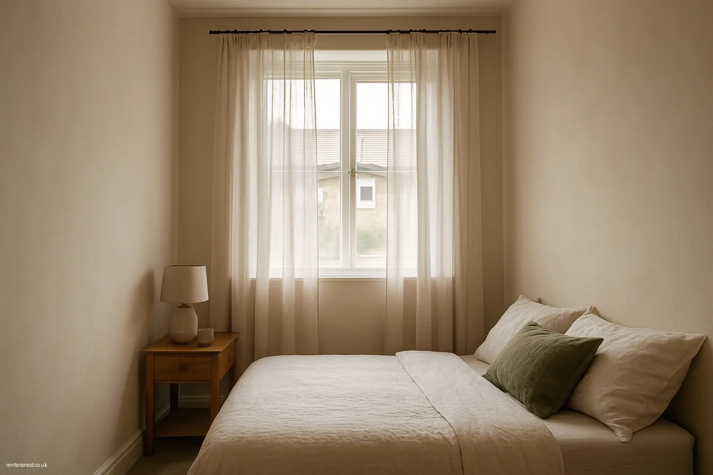 Hang Curtains High Without a Drill