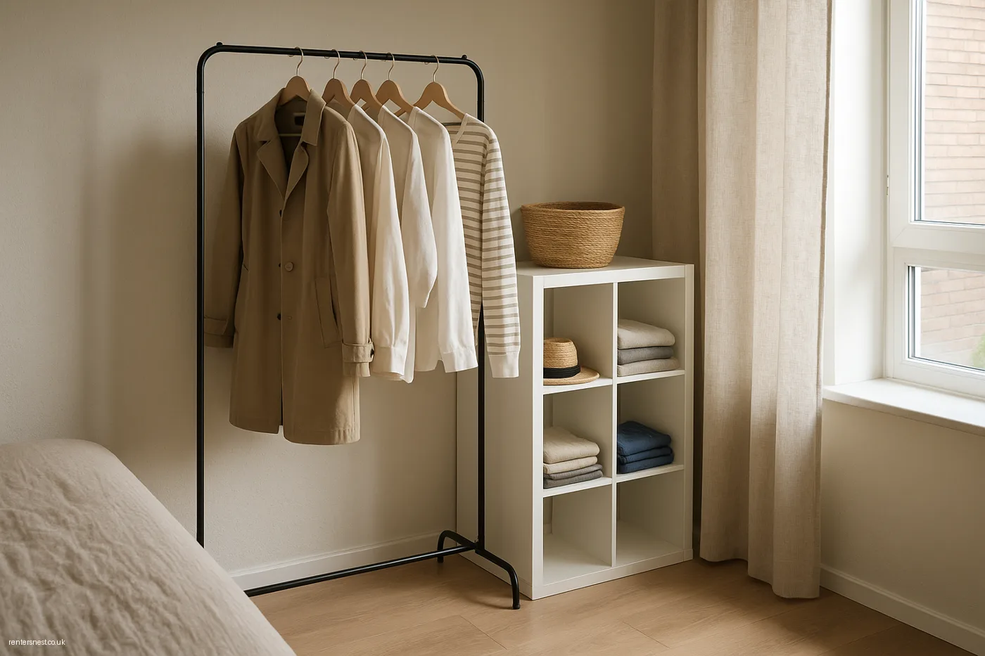 Build a Freestanding Wardrobe Wall