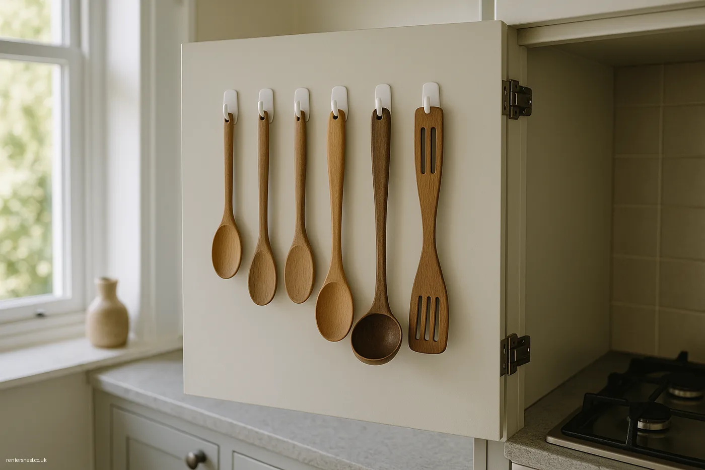 Command Hooks for Mugs and Utensils