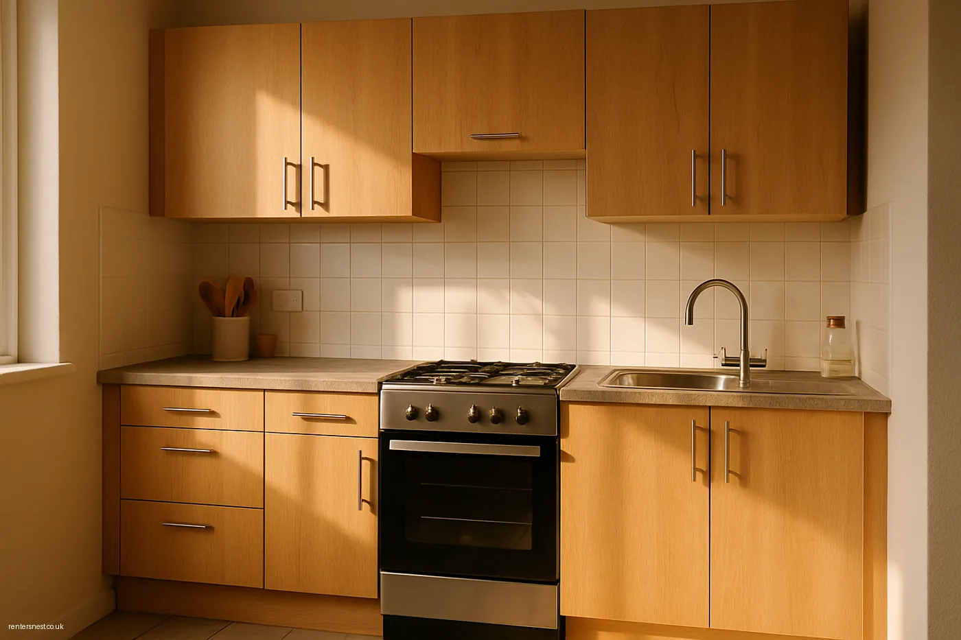 Renter-Safe Contact Paper on Cupboard Doors